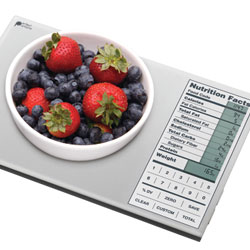 Food shop nutrition scale